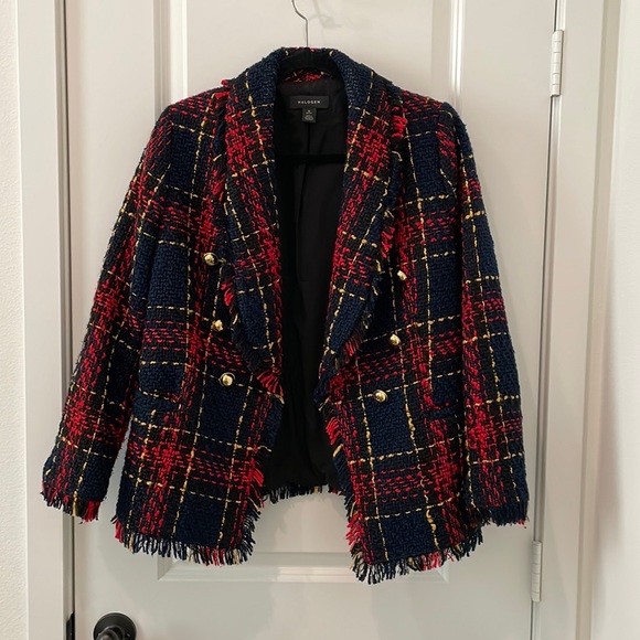 Halogen Plaid Blazer - Picture 2 of 7